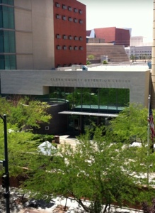 Front View of the Clark County Detention Center