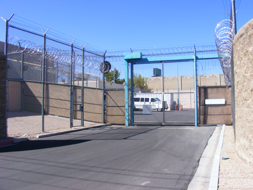 Las Vegas Detention Center Entrance